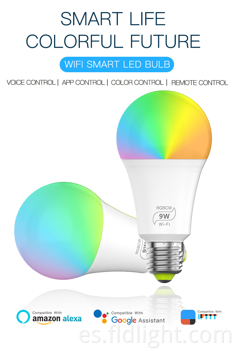 smart colorful bulb